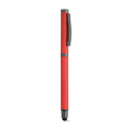 Woolf Pen taaskasutatud roostevaba teras puuteotsaga. Must 1km Dokumental® tint, Punane