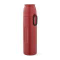 Flinders termos taaskasutatud roostevaba teras 1080ml. 2 tassi ja karabiin, Burgundia