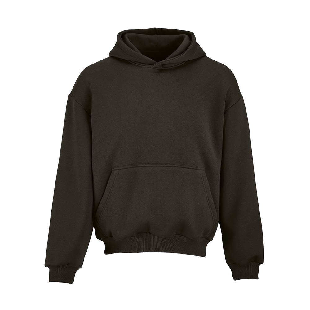 Ericeira ülisuur kapuutsiga dressipluus. Organic puuvill, taaskasutatud puuvill ja rPET. Valmistatud Portugals., Lilla, 2XL, tootepilt