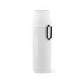 Loire termos taaskasutatud roostevaba teras 810ml. 2 tassi ja karabiin, Valge