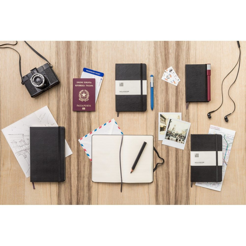 MOLESKINE'i märkmik, u. B6, must, tootepilt (1)
