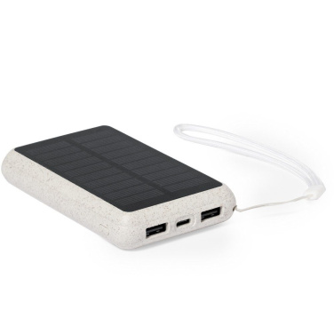 Nisuõlgedest valmistatud akupank 5000 mAh, päikeselaadija, tootepilt (2)