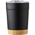 Termokruus 300 ml bambusdetailidega, must