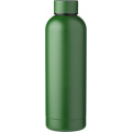 Termospudel 500 ml, valmistatud taaskasutatud roostevabast terasest, roheline
