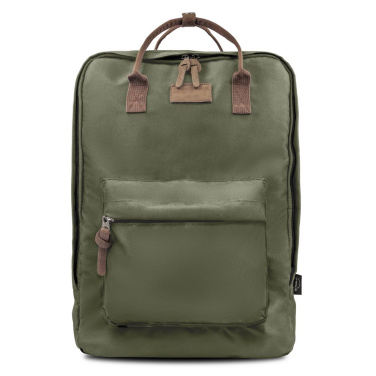 RPET sülearvuti seljakott 15,6" B'RIGHT | Finlay, roheline, tootepilt (3)