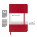 MOLESKINE'i märkmik, u. A6, punane