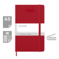 MOLESKINE'i päevik, punane