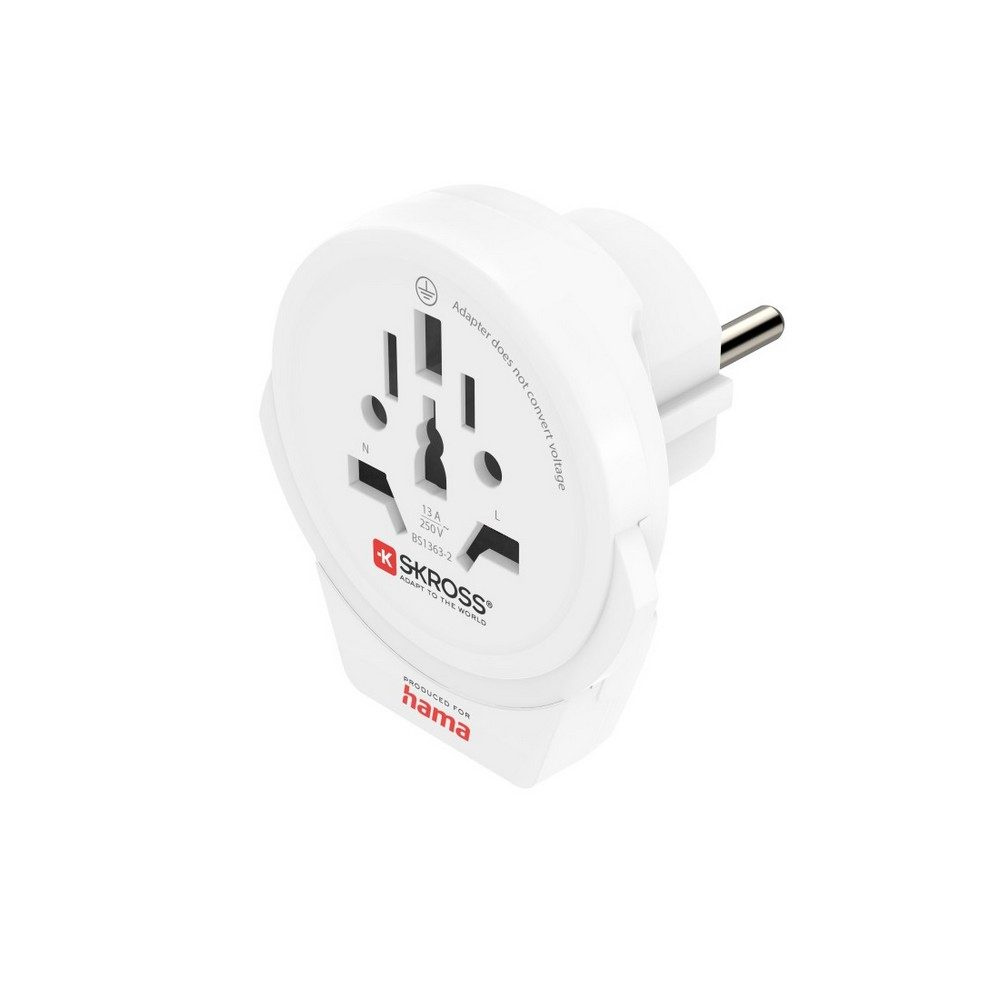 Reisiadapter Skross Hama USB jaoks, tootepilt (1)