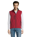 RALLYE MEESTE SOFTSHELL-JOPE, Punane pipar