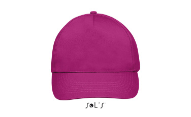 PÄIKESELINE VIIE PANEELIGA MÜTS, Fuksia, M, tootepilt (3)