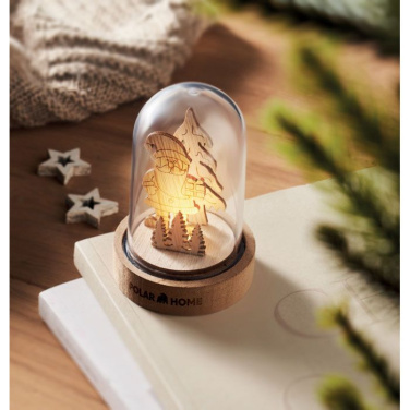 Jõulu LED-kaunistus, Puit, tootepilt (3)