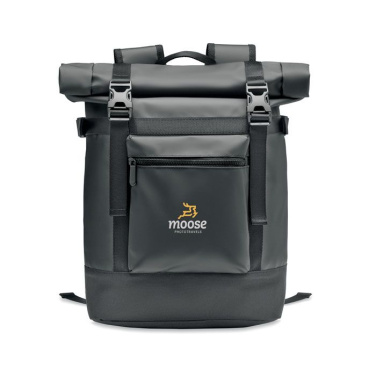 Rolltop seljakott 50C tent, Must, tootepilt (3)