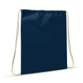 Paeltega puuvillane kott OEKO-TEX® 140g/m² 35x45 cm, tumesinine