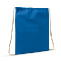 Paeltega puuvillane kott OEKO-TEX® 140g/m² 35x45 cm, sinine