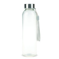 Klaasist veepudel 500 ml, läbipaistev