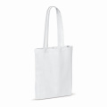 Taaskasutatud puuvillast kott 140g/m² 38x42 cm, valge