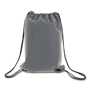 Paeltega kott helkurribadega 30x40 cm, hall, tootepilt (4)