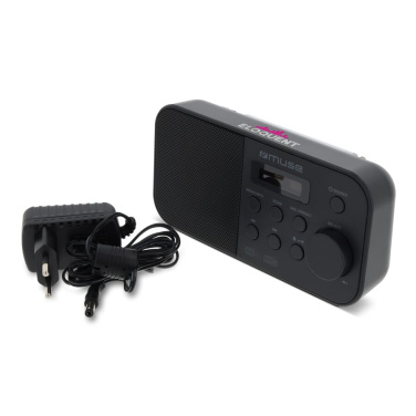 M-109 DB | Muse kaasaskantav FM/DAB+ raadio, hall, tootepilt (2)