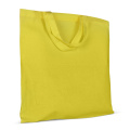 Ostukott OEKO-TEX® värviline lühike 140g/m² 38x42 cm, kollane