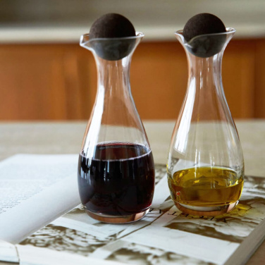 Sagaform Nature õli-/äädikakann korgiga 2 tk 300 ml, läbipaistev, tootepilt (2)