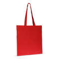 Orgaanilisest puuvillast värviline kott pikk 140g/m² 38x42 cm, punane