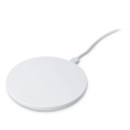 Juhtmevaba kiirlaadija 15 W LED-indikaatoriga, valge