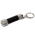 Mini LED-tuli võtmehoidjaga, must