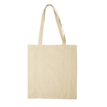Õlakott puuvillast OEKO-TEX® 140g/m² 38x10x42 cm, ekrü, tootepilt (2)