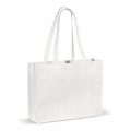 Õlakott lõuendist OEKO-TEX® 270g/m² 45x10x33 cm, valge