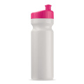 Sportpudeli disain 750 ml, valge / roosa