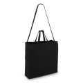 Puuvillane õlakott OEKO-TEX® 40 x 13 x 44 cm 220g/m², must