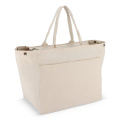 Puuvillane õlakott lukuga OEKO-TEX® 39 x 24 x 34 cm 320g/m², ekrü