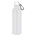 Nina veepudel R-PET 750 ml läbipaistmatu korpusega, valge