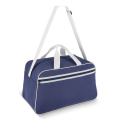 R-PET 600D spordi- ja reisikott 48 x 25 x 28 cm 30 L, sinine / valge