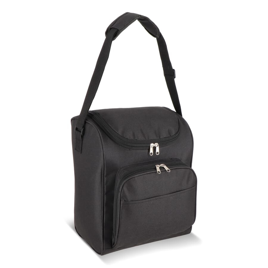 R-PET 600D jahutuskott 26 x 19 x 34 cm 13L, must, tootepilt (1)