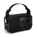 Philips TAR1609 hädaabiraadio analoog-FM/AM-tuuneri ja taskulambiga, must