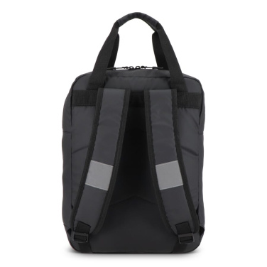 PU-kattega R-PET 600D seljakott 27,5 x 12 x 37,5 cm 12 L, must, tootepilt (4)