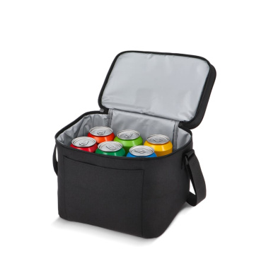 R-PET 600D kahe sektsiooniga jahutuskott 30 x 20 x 24 cm 12 L, must, tootepilt (4)
