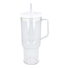 Miami kruus sangaga läbipaistev 1,2 L R-PET