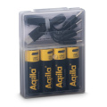 Aqiila laetavad USB-C akud AA 2000mAh 4-pakk, must
