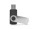USB mälupulk TWISTER 4 GB, must