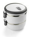 Toidukarp TOGO 700 + 700 ml, valge