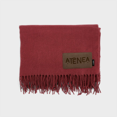 Lichtensteini tekk rPET 180 g/m². Kohandatav embleem., Burgundia, tootepilt (2)