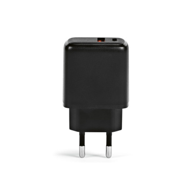 Franklini seinalaadija rABS 20W. USB-C ja USB-A kiirlaadimine, Must, tootepilt (3)