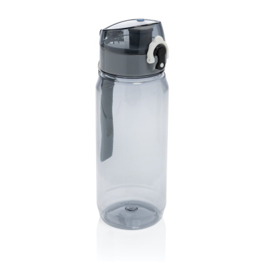 Yide lekkekindel lukustatav veepudel RCS taaskasutatud PET-ist 600 ml, must, detailvaade (1)