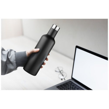 Joogipudel Pinto 750 ml vasest vaakumisolatsiooniga, Must, tootepilt, Täiesti must (2)