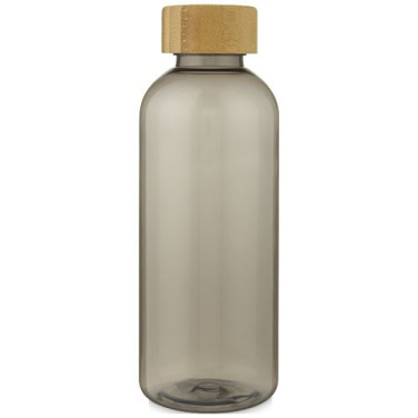 Ziggs 650 ml taaskasutatud plastikust veepudel, Läbipaistev söehall, tootepilt, Läbipaistev süsi (1)