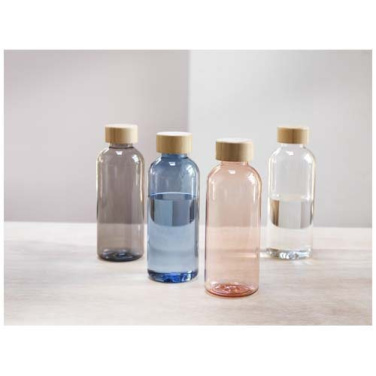 Ziggs 650 ml taaskasutatud plastikust veepudel, Läbipaistev söehall, tootepilt, Läbipaistev süsi (2)