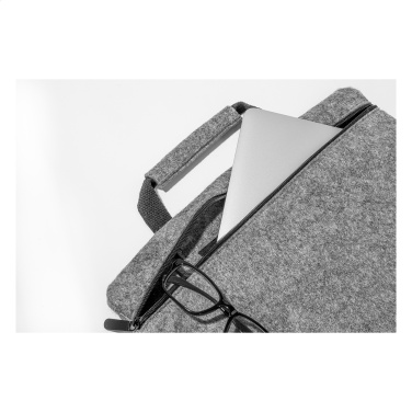 Refelt Laptop – RPET-ist sülearvutikott dokumentidele, hall, toote lisavaade 4