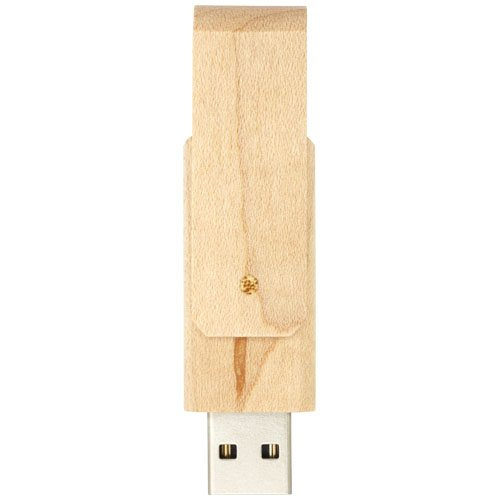 Rotate puidust USB-mälupulk – Helepruun, 32GB, tootepilt (1)